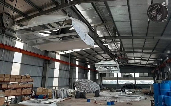 Giải pháp làm mát nhà kho tại Phú Thọ tiết kiệm năng lượng