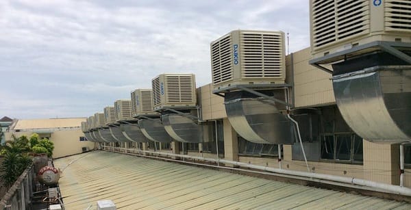 Máy làm mát công nghiệp không gây tốn điện nhiều