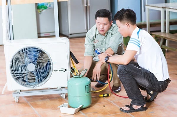 Ứng dụng phổ biến nhất của môi chất làm lạnh chính là trong các hệ thống điều hòa không khí