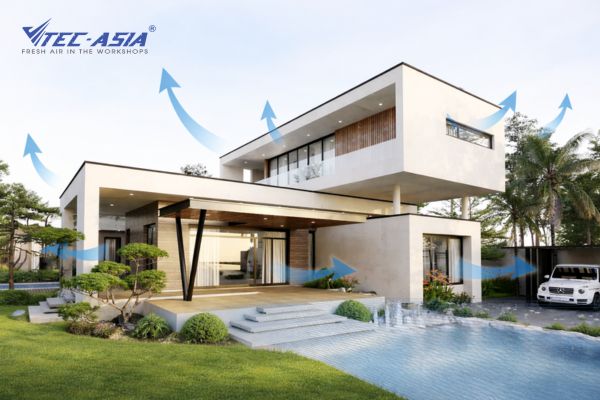 Bạn cần bố trí cửa thông gió đúng vị trí