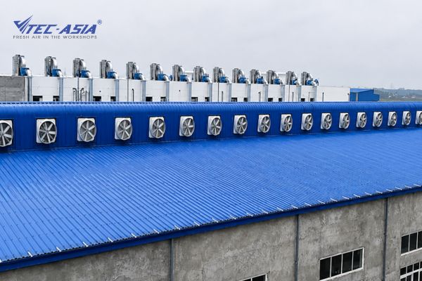 TOP nhà thầu uy tín làm mát nhà xưởng Bắc Ninh hiện nay 